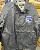 NAVY BLUE LINED HIGH SCHOOL WINDBREAKER