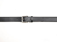 Leather Belt With Creased Lines