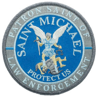 St. Michael Patron Saint Of Law Enforcement Patch